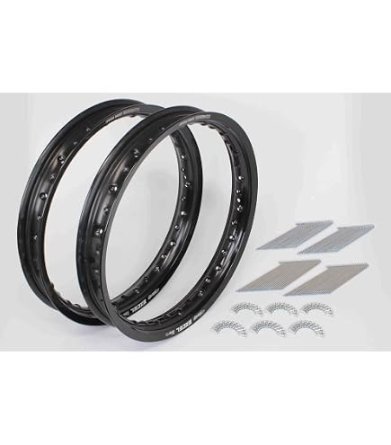 Amazon.co.jp: Moto Line Tubeless Wheel J17 x 1.60 Front Rear Front